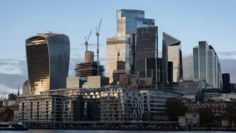 Getty Images City of London skyline