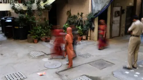 Getty Images Maids in Delhi
