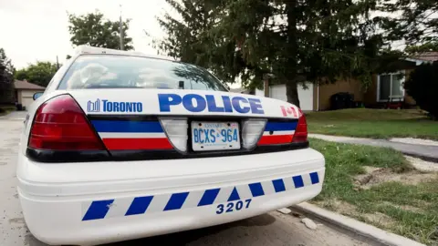 Reuters Toronto police car