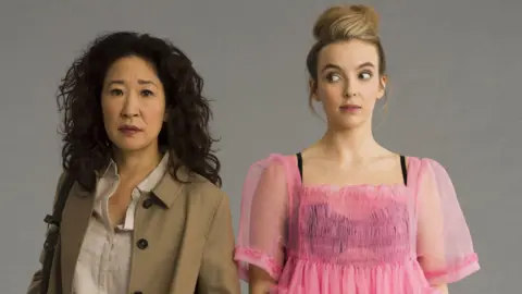 Sandra Oh and Jodie Comer