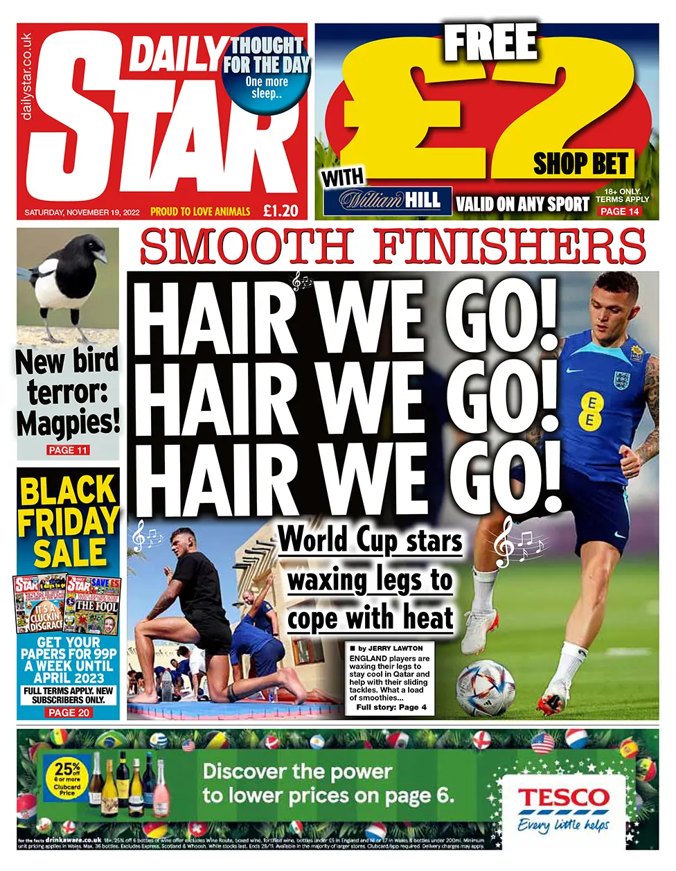 The Daily Star front page