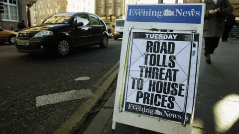 Getty Images Edinburgh congestion charge campaign