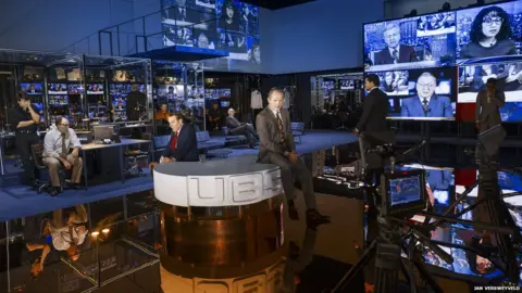 Jan Versweyveld Bryan Cranston in Network at the National Theatre