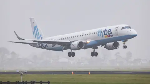 Getty Images Flybe plane landing