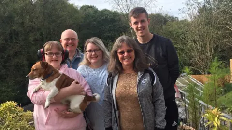 Cath Dyer Claire Dyer and family