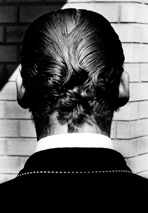 Ralph Gibson Back of a woman's head