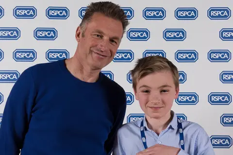 RSPCA Chris Packham and Marlon Darragh