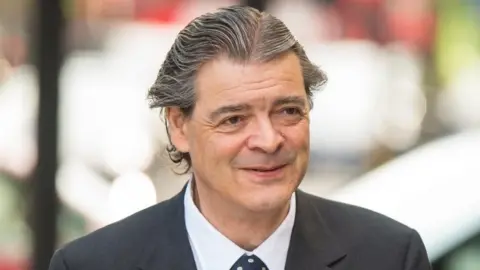 PA The 4th Viscount St Davids, Rhodri Philipps, arrives at Westminster Magistrates" Court in London