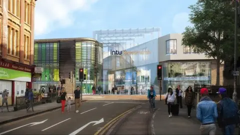 Intu Artists impression Collin Street