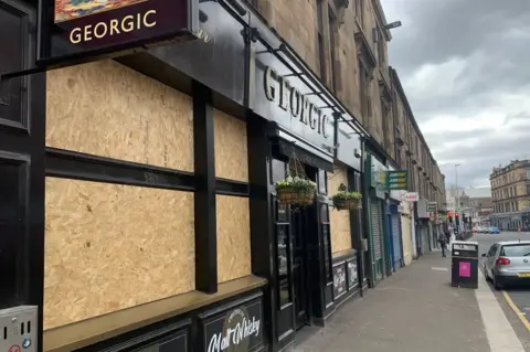 BBC The Georgic bar in Glasgow