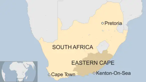 South Africa map