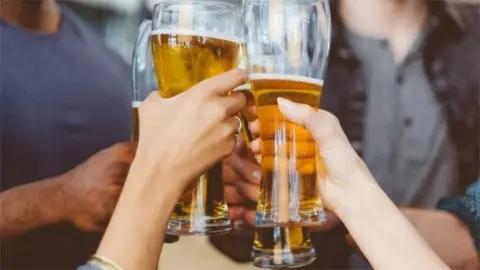 Getty Images Glasses of beer