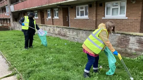 BBC/Bek Homer Eastfield residents