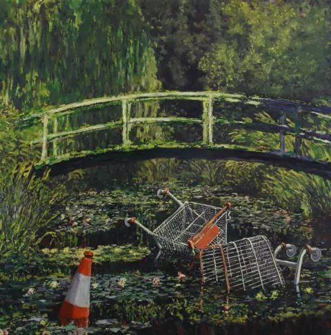 Banksy Show Me the Monet (2005)