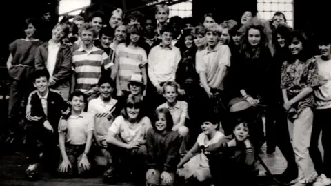 Wolverhampton Central Youth Theatre Students at Wolverhampton Central Youth Theatre in 1987