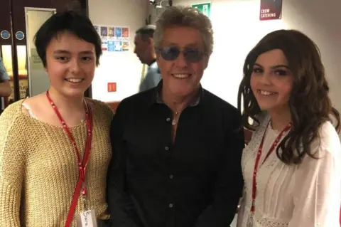 Molly Cuddihy Girls & Roger Daltrey