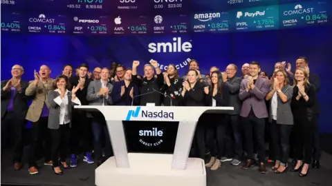 Nasdaq SmileDirectClub floated on the Nasdaq exchange this week
