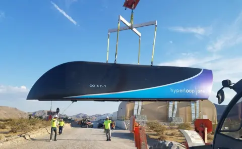 Virgin Hyperloop One Pods