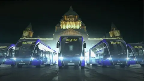 Dept for Infrastructure Glider buses