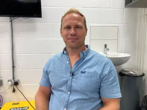 Tom Williams/BBC Dr Ben Jones