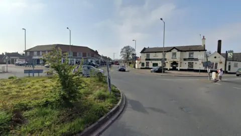 Google Heartsease roundabout