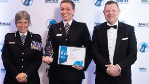 Police Federation Cressida Dick, sgt Markham and John Apter