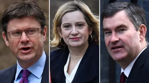 EPA Greg Clark, Amber Rudd, David Gauke