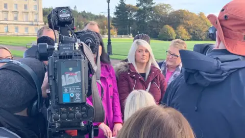 Sarah Ewart at Stormont