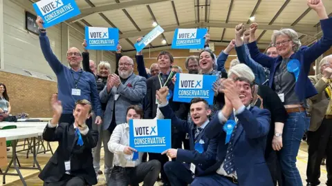 Hannah Oldsson/BBC Conservatives at East Cambridgeshire