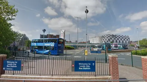 Google Leeds Bus Station