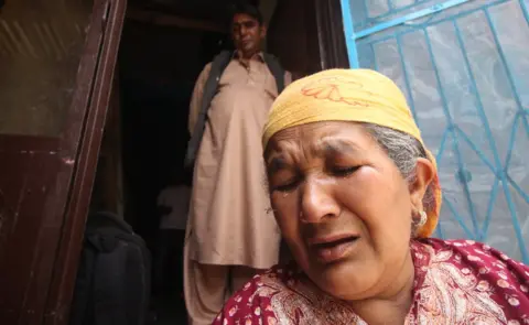 Mukhtar Zohoor  Parents of Waseem Ahmed Sheikh