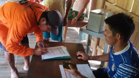 Melvin Shipa Sihuango forest patrol