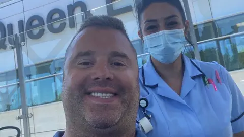 Marcus Elwell Marcus and nurse