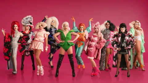 BBC The queens of Drag Race UK