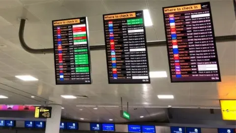 PA Media Departure boards