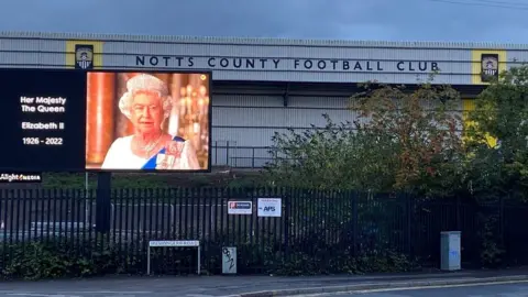 Queen Elizabeth II Notts County