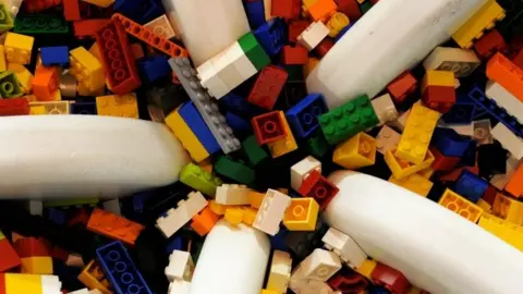 Getty/AFP Lego bricks