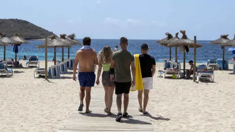 Getty Images Majorca beach