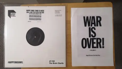 The Brain Charity John Lennon acetate