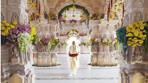 PM Modi at the Ram temple in Ayodhya