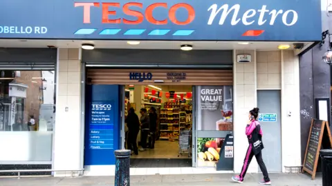 Alamy Tesco Metro