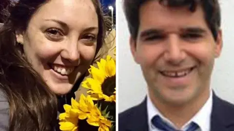 PA Kirsty Boden and Ignacio Echeverria