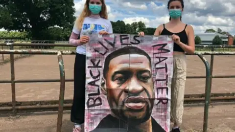 BBC Worcester protesters