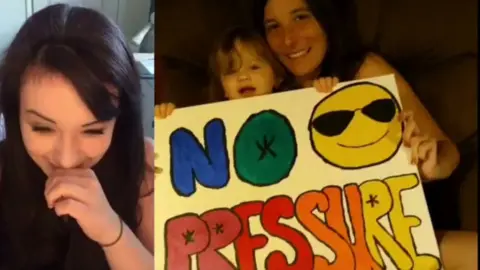 May Babies 2016 Group Marisha and two of her supporters