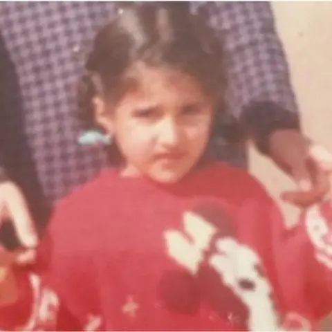 Fadak Alfayadh Fadak as a child