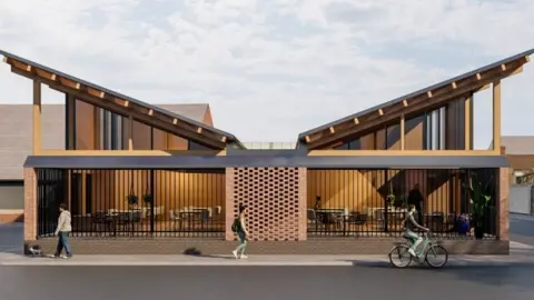 Hodson Architects Artist impression of Shalom Youth Centre frontage