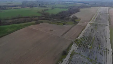 Gemini Images Wisley Airfield from the sky