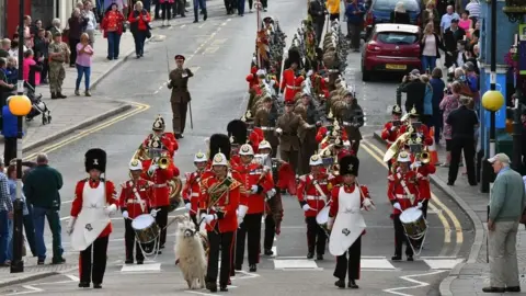 The Royal Welsh Freedom of Pembroke