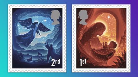 Christmas stamps: Royal Mail unveils 2019 design - CBBC Newsround Christmas stamps: Royal Mail unveils 2019 design - CBBC Newsround
