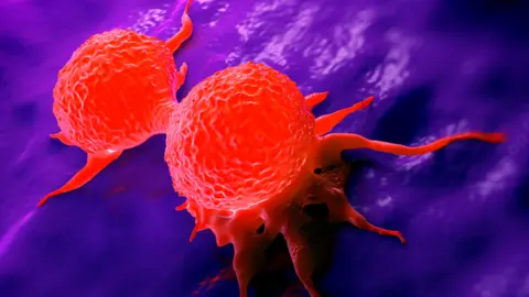 Getty Images breast cancer cell dividing